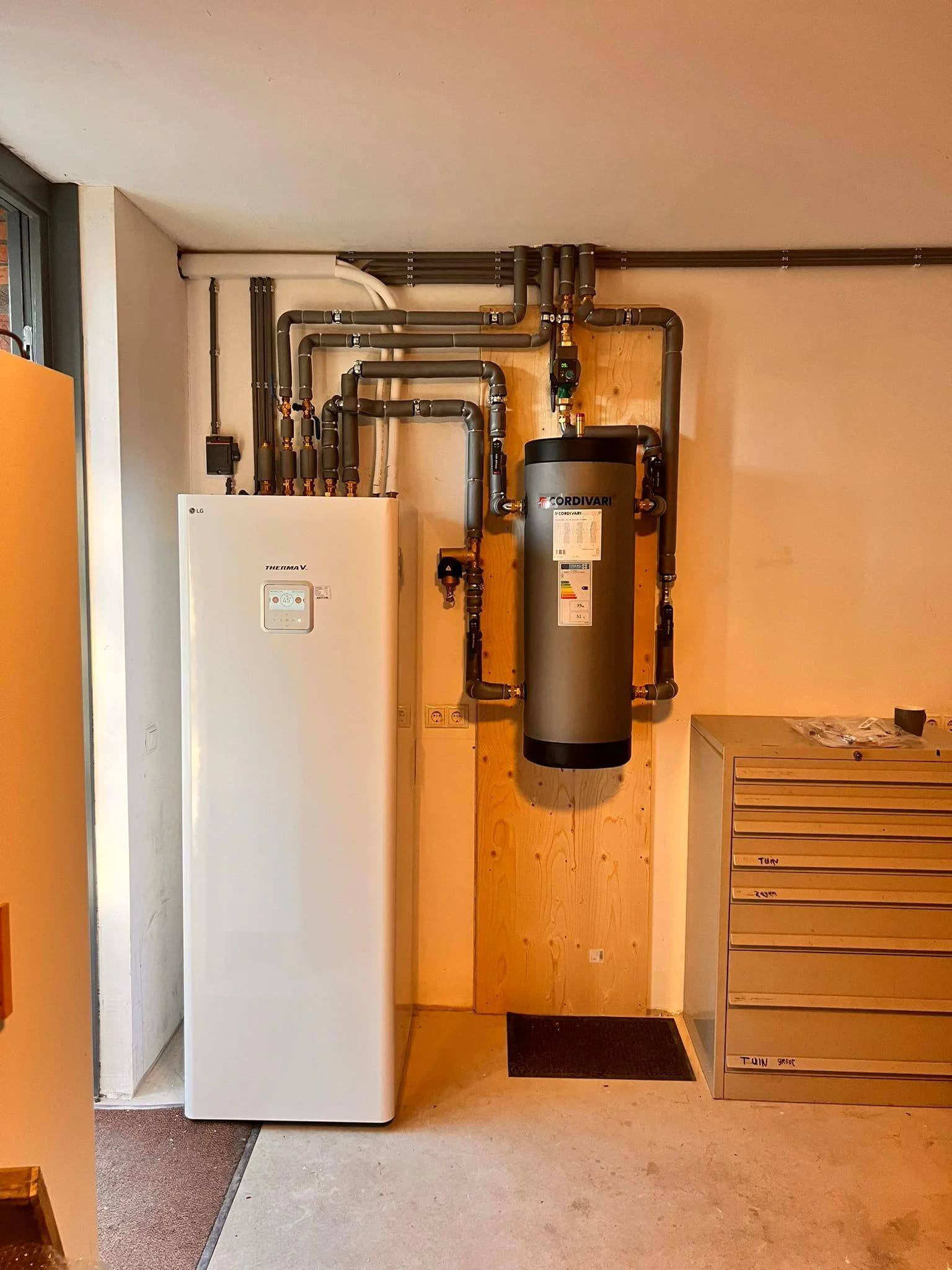 LG Therma V R32 IWT Split All-Electric Warmtepomp 6kW