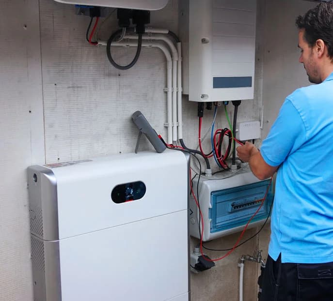 10 kWh thuisbatterij met 5 kW omvormer (1-fase)