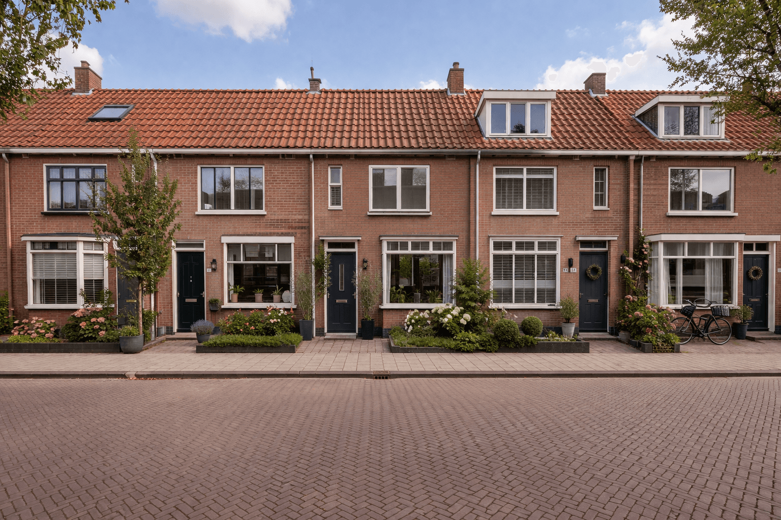 Nederlandse woningen overdag